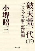 破天荒一代(下) ごじゃな奴・怒流編 著者:小堺 昭三