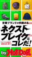 by Hot-Dog PRESS 定番ブランドが手掛けるネクストブレイクはコレだ! Hot-Dog PRESS編集部