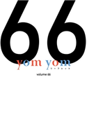 yom yomリーフレット vol.66 武田綾乃/「yom yom」編集部/編